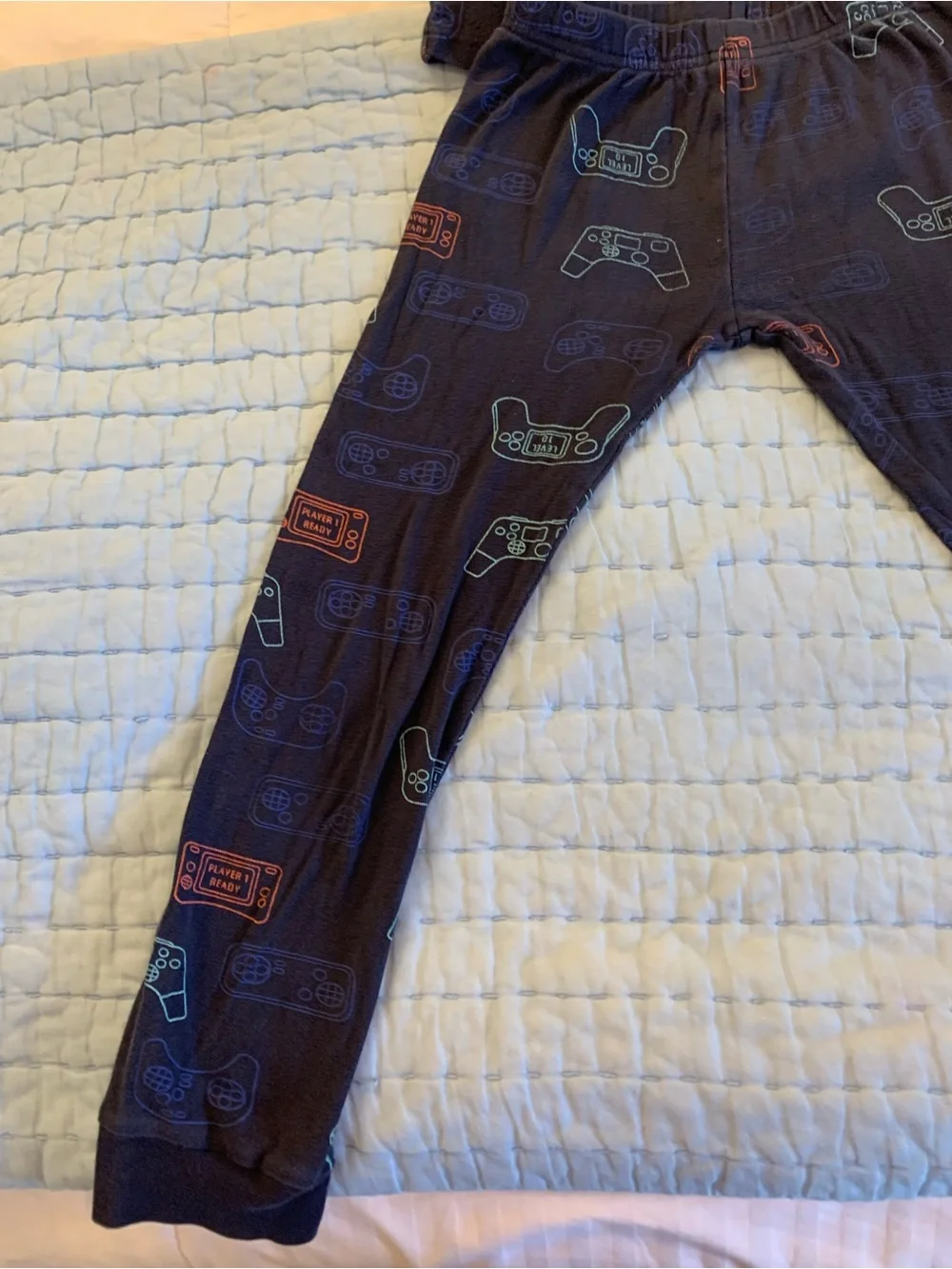 Carter's Navy Kids Pajama Set with Gaming Controller Prints